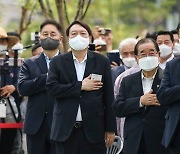 [단독]尹 대선출정 장소서 지지자 모인다, 천안함장 축사