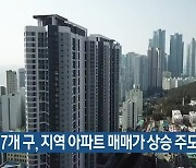 부산 7개 구, 지역 아파트 매매가 상승 주도