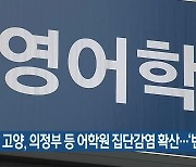 고양, 의정부 등 어학원 집단감염 확산..'변이 여부 검사'