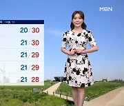 주말 전국 곳곳 비..휴일 서울 낮 최고 30도
