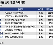 개미 사로잡은 액티브ETF, 8개 종목에 한달간 3000억 몰렸다