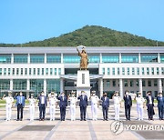 보훈처장, 해군사관학교 위문