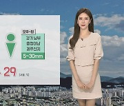 [날씨] 밤까지 산발적 비..내일 다시 30도 안팎 더위