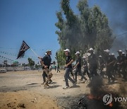 MIDEAST PALESTINIAN GAZA MILITARY SUMMER CAMP