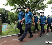 김휘성군 실종 엿새째 '수색작업 벌이는 경찰'