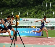 '돌아온' 박태건, 200m 20초93..전국육상선수권 우승
