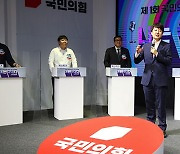 국민의힘 '대변인 토론배틀', 김연주 아나운서·최연소 고3 김민규 8강 진출