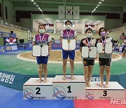 이아란·김다혜·임수정, 전국씨름선수권대회 여자부 우승