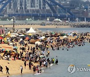 후덥지근 날씨에 이른 피서행렬..전국 유명산·해수욕장 '북적'