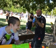 Spain Water Fight