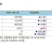 [표]증시주변 자금동향 (6/25)