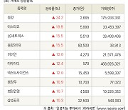 [fnRASSI]장마감, 거래소 상승 종목(동양 24.2% ↑)