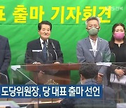 김경민 민생당 도당위원장, 당 대표 출마 선언