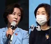 "페미니즘 반대" 추미애에..심상정 "20년 전인줄" 비판