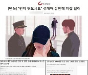 "삽화 6번이 실수?"..조선일보에 '악의적 오보' 규탄