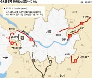 광역철도·BRT 등 122개 새로 깔린다.. 5년간 7조 투입 [대도시권 광역교통 개선]