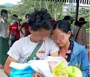 14개월 아기 숨지게 해놓고..아빠에 뒤집어씌운 미얀마 군부