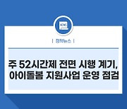 주 52시간제 전면 시행 계기, 아이돌봄 지원사업 운영 점검