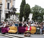 ITALY PEOPLE RAFFAELLA CARRA FUNERAL