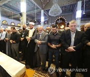 SYRIA PEOPLE AHMED JIBRIL FUNERAL