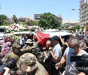 SYRIA PEOPLE AHMED JIBRIL FUNERAL