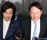 추미애, 尹 동반사퇴 주장 "덩치 안 맞는 거짓말..피해자 코스프레"