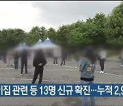 울산 어린이집 관련 등 13명 신규 확진..누적 2,970명