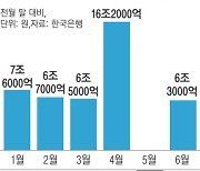 41조6000억 빚 증가..가계는 올 상반기도 '영끌'