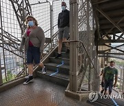 Virus Outbreak France Eiffel Tower