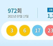 972회 로또 1등 20명..당첨금 각 11억2천만원