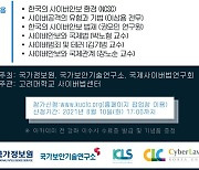 국정원, 대학생 대상 '2021 사이버안보 아카데미' 연다