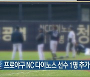 프로야구 NC 다이노스 선수 1명 추가 확진