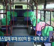 "창원 버스업체 부채 800억 원..대책 촉구"