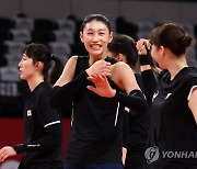 [올림픽] 선수촌서 첫날 보낸 김연경 "익숙한 불편함..괜찮아요 하하"