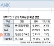 "시중은행선 1%도 힘든데"..저축은행 3년 2.65%까지 나왔다