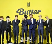 BTS '버터' 멜로디 일부 이중사용 논란에..빅히트 "문제 없어"