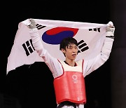 태권도 57kg 동메달 획득한 장준