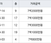 용인 중동 신동백롯데캐슬에코1단지 106㎡ 7억2000만원에 거래