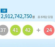 973회 로또 1등 8명..당첨금 각 29억1274만원