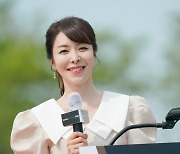 [포토]김미영 아나운서 '폭염 날리는 미소'