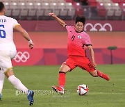 '이강인 멀티골' 김학범 호, 루마니아전 4-0 대승..첫 승·조 1위