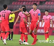 [올림픽포토]김학범호, '루마니아 상대로 4-0 완승'