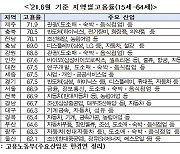 코로나가 바꿔놓은 지역별 고용률..제주 1위·울산 꼴찌