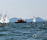 대천해수욕장 앞바다서 펼쳐지는 보령국제요트대회