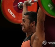 APTOPIX Tokyo Olympics Weightlifting Men