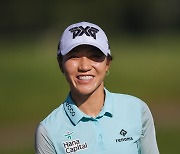 밝은 표정으로 인사하는 리디아 고 [LPGA 에비앙 챔피언십]