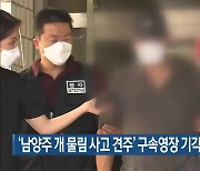 '남양주 개 물림 사고 견주' 구속영장 기각.."혐의 소명 부족"