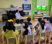 부여군, 어린이집·유치원 아동 대상 '어린이 바른 양치교실' 운영
