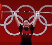 끝까지 포기 않은 함은지, 용상 116kg 성공