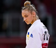 우크라이나 '유도 여신'..동메달 따고 뜨거운 눈물